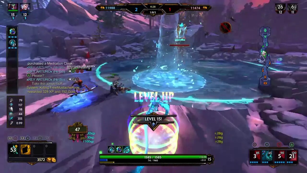 Cross play update gave me a cross feeder - SMITE