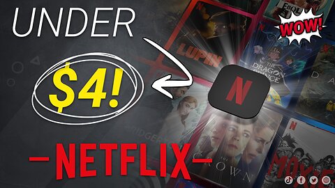 😮 Get Cheaper Premium Netflix | Under $4 per Month!!