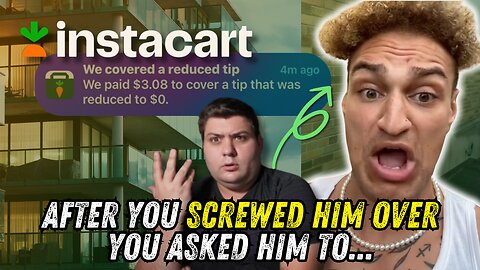 Instacart Shopper EXPOSED Low Tip Customer for Tip Baiting! You Won't Believe What Happened Next!!