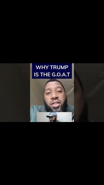 Why Trump is the GOAT... #Shorts