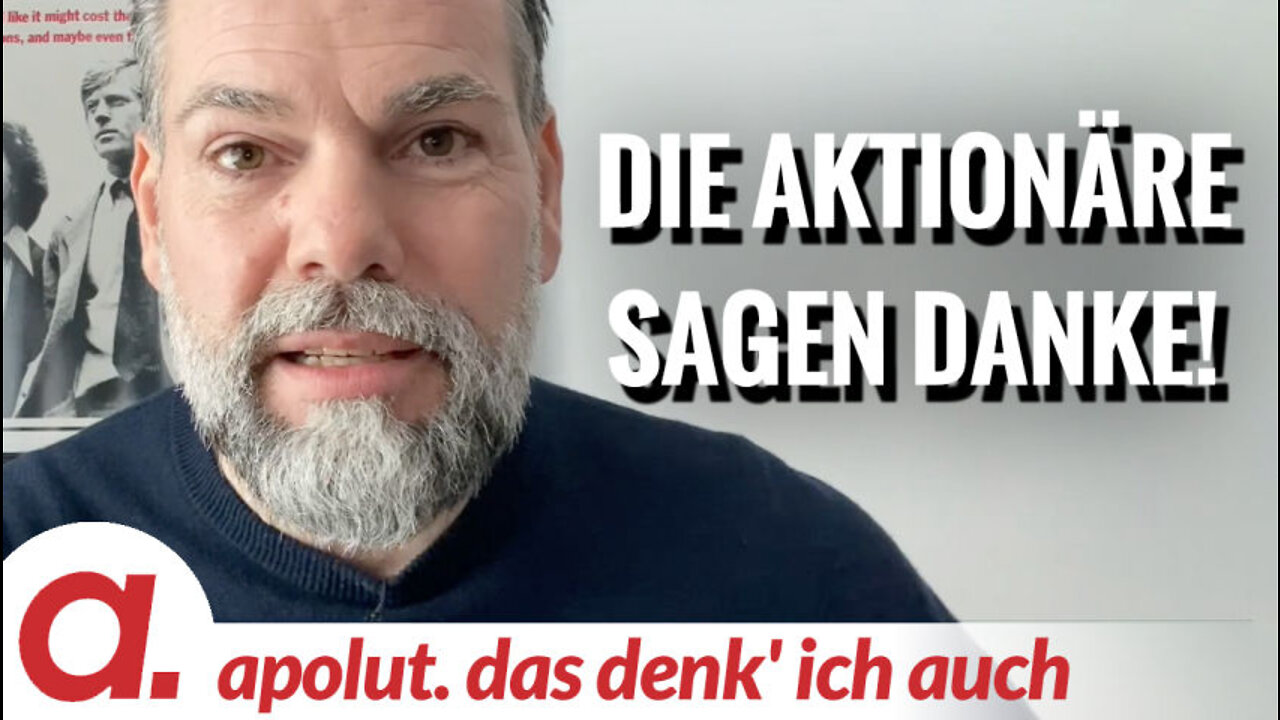 Die Aktionäre sagen Danke!