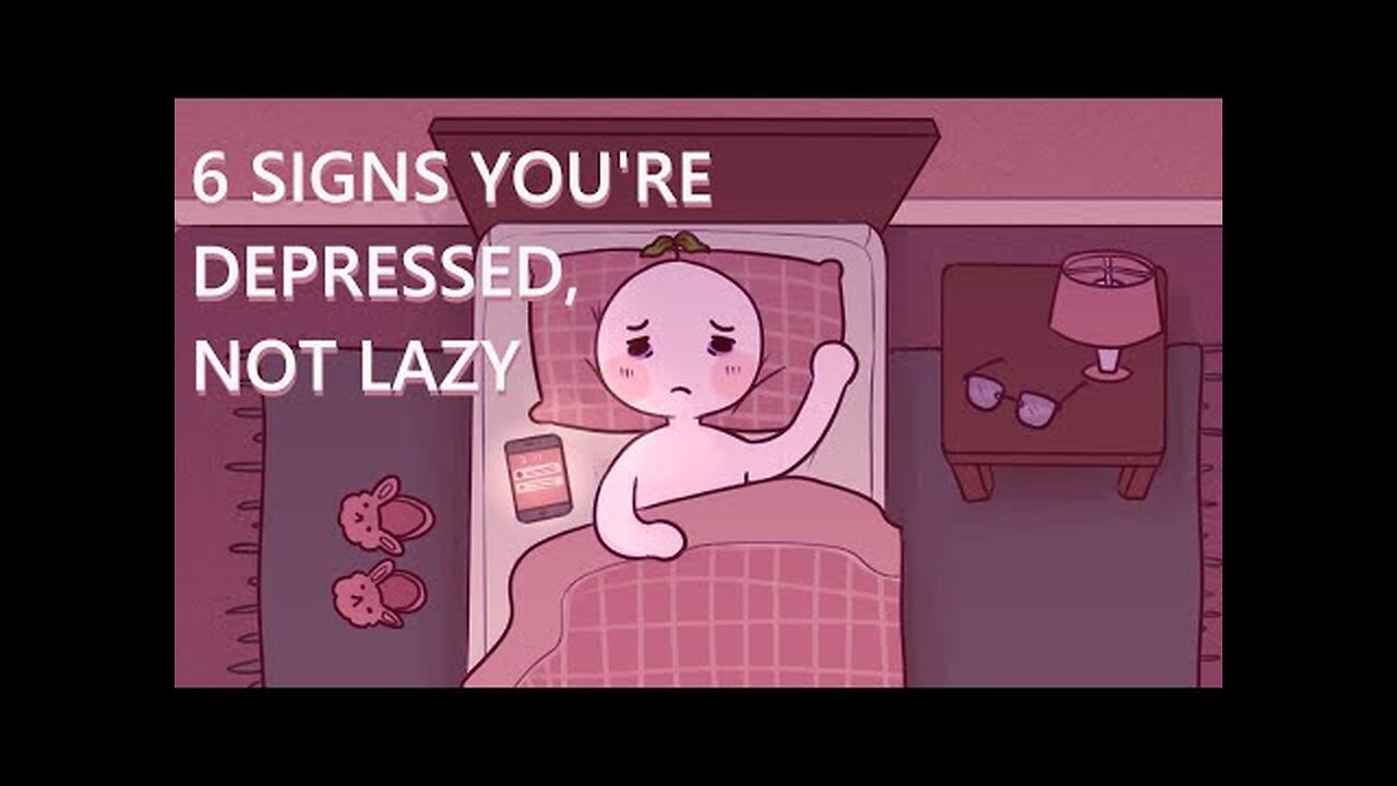 6 Signs You're Depressed, Not Lazy