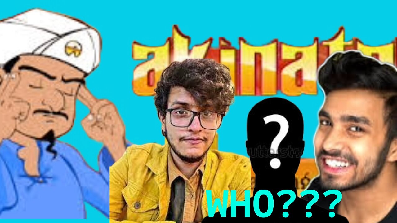 "Cracking the Akinator Code: Can We Guess Top YouTubers? ft. @Techno Gamerz and @Triggered Insaan!"