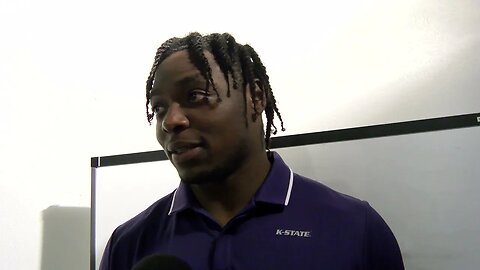 Kansas State Football | Daniel Green Postgame Interview | K-State 25, Texas Tech 24