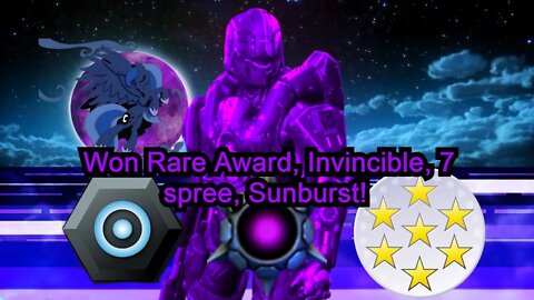 Purple Spartan Laser Armor, got kilimanjaro and Invincible hardest difficulty all 7 skulls active