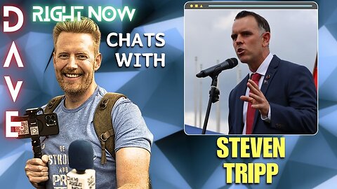 Dave Right Now Chats With Steven Tripp