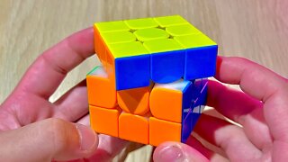 If I solve this Rubik’s Cube, the video ends…