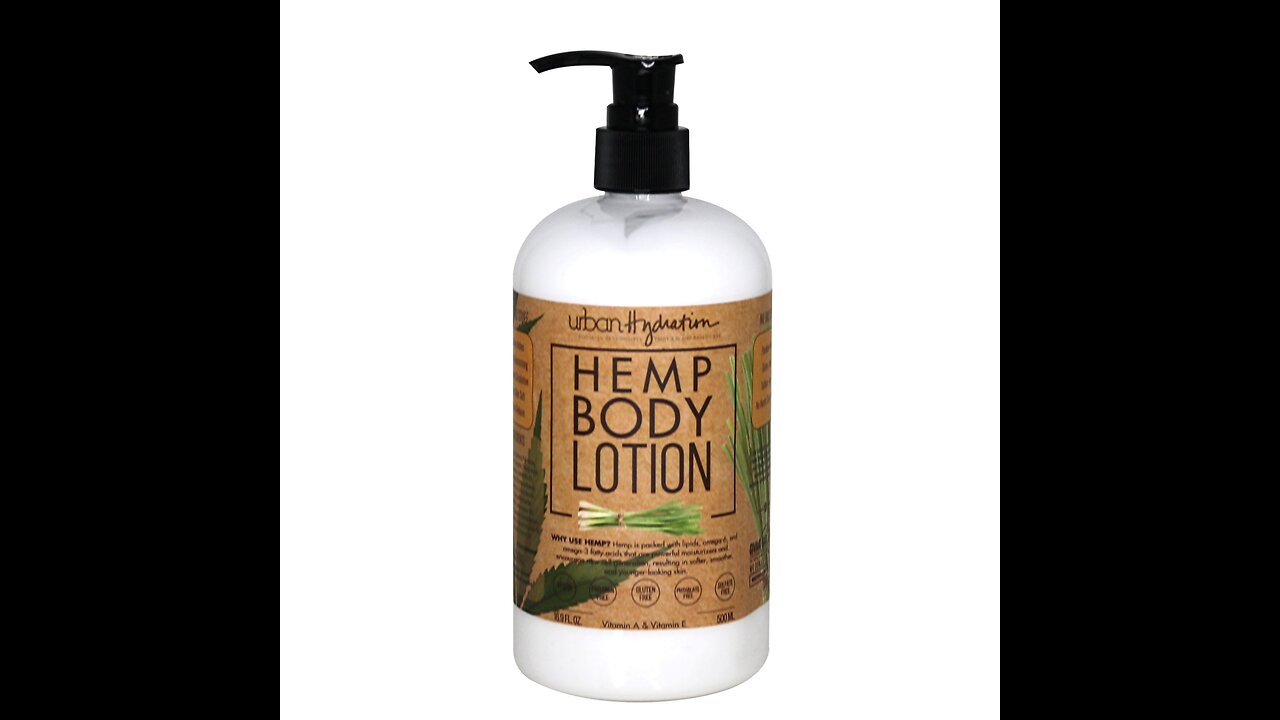 Moist Hemp Mango Body Moisturizing Lotion