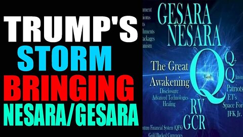 SHARIRAYE WARNS: WHITE HAT REVEALS RULES FOR MILITARY TRIBUNAL! TRUMP'S STORM BRINGING NESARA/GESARA