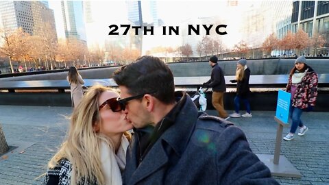 Spending my 27th birthday in New York City | Getting Free food!