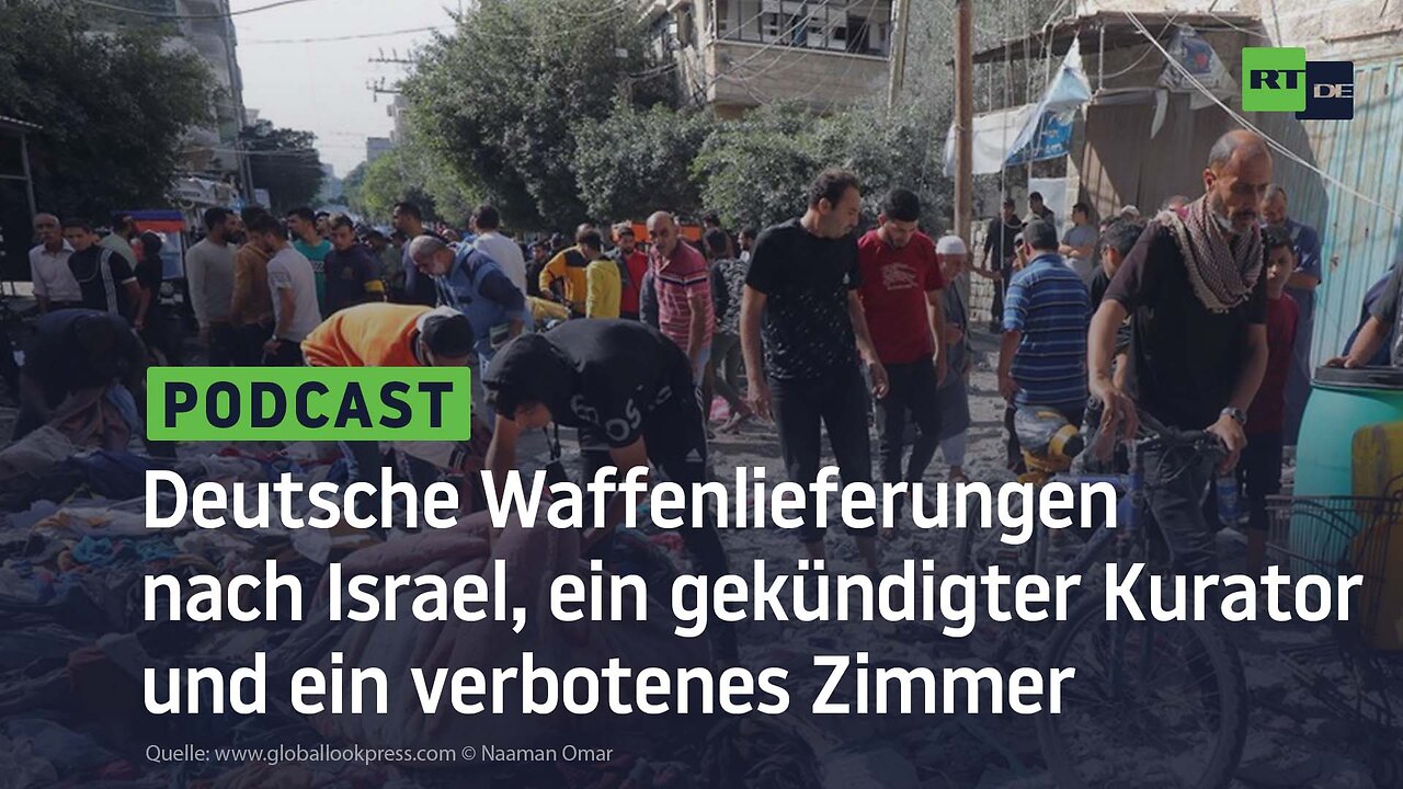 Deutsche Waffenlieferungen nach Israel, ein gekündigter Kurator und ein verbotenes Zimmer