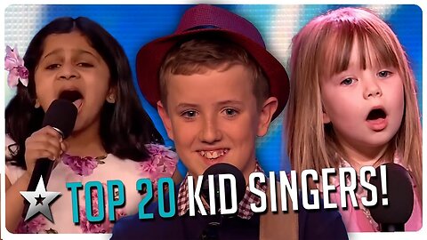 Top 20 BEST Kid Singers from Britain's Got Talent of ALL TIME!