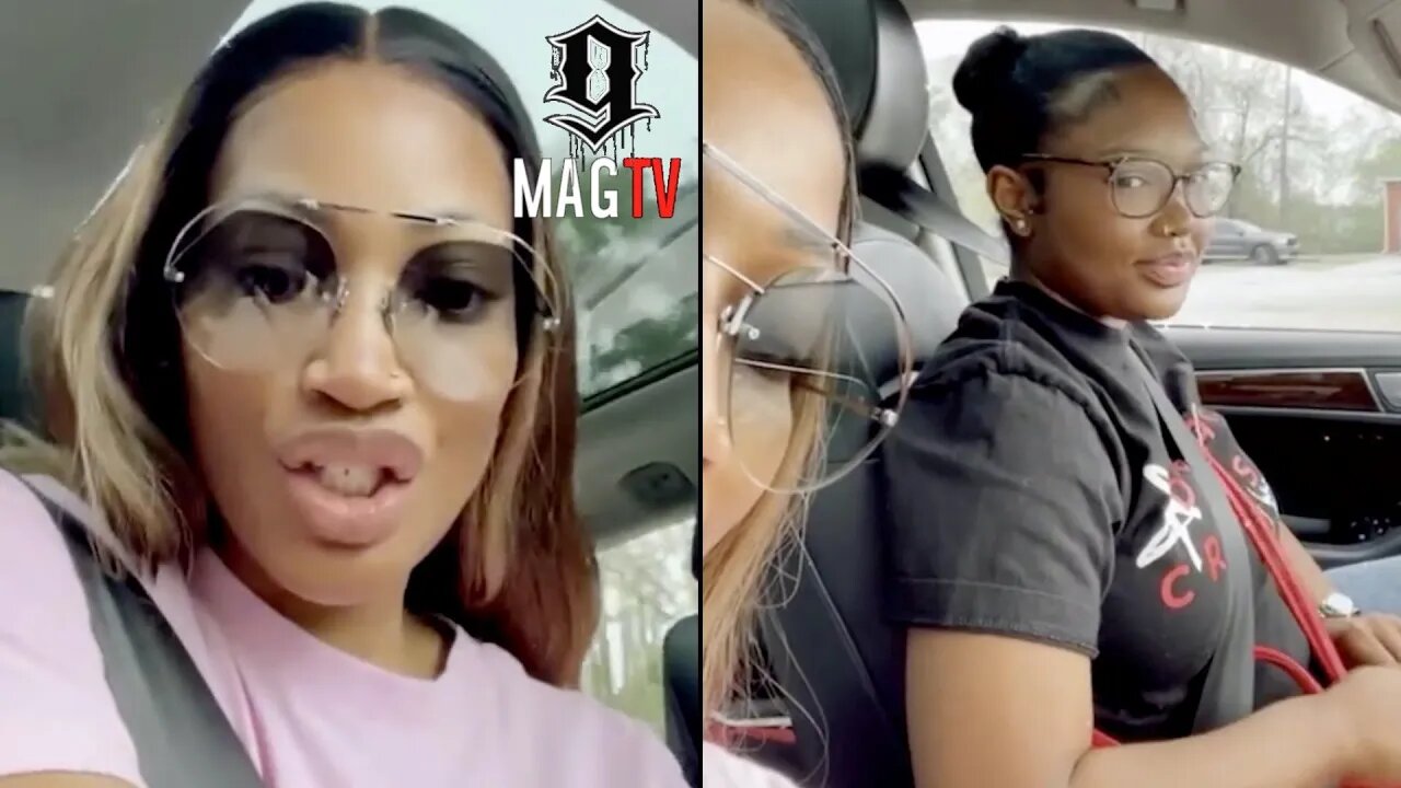 Erica Dixon Wears Daughter Emani's Ear Out During Road Trip For Prom Dress! 🤫