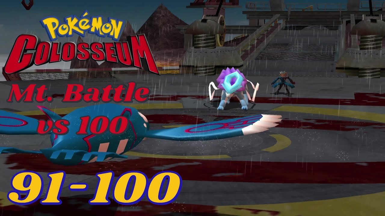 Pokémon Colosseum Mt. Battle vs 100 Finale: Trainers 91-100