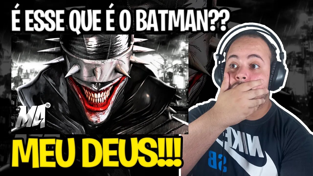 REACT Batman Que Ri (DC Comics) - Piada Mortal | M4rkim