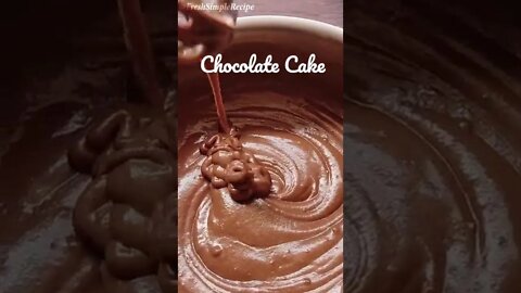 Chocolate cake with 3 Ingredients you can make any time at home. #Shorts #CakeRecipe #dessert