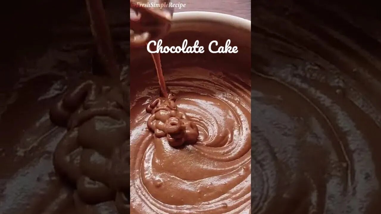 Chocolate cake with 3 Ingredients you can make any time at home. #Shorts #CakeRecipe #dessert