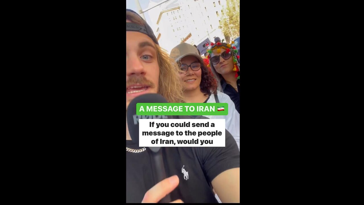 A MESSAGE TO IRAN 🇮🇷 ❤️🙏🏼