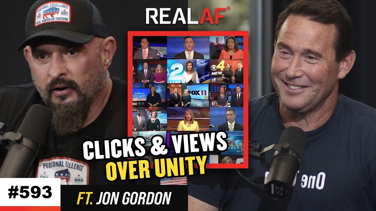 Who's Really Winning From Media-Fueled Divisiveness? - Ep 593 Q&AF Jon Gordon