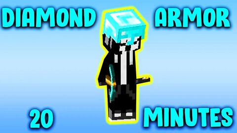 Can I Get A Full Suit Of Diamond Armor In 20 Minutes In Minecraft?