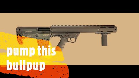 Black Aces pump Bullpup 12 gauge