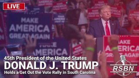 President Donald Trump MAGA Rally in North Charleston, South Carolina 02/14/2024