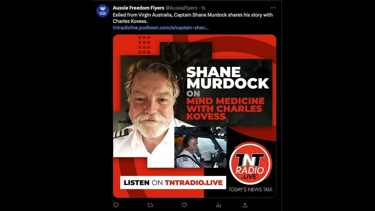 Interview With Sacked Virgin Pilot, Capt Shane Murdock BUT WATCH THE ONE ABOVE NOT THIS ONE