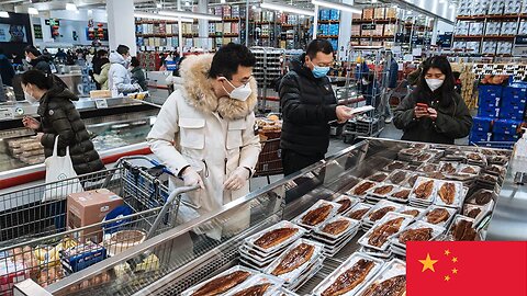 Supermarkets in Beijing restored customer traffic growing daily