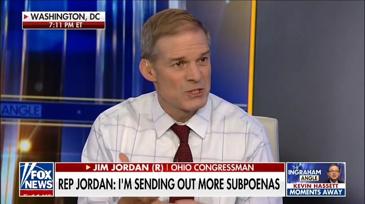 Rep Jim Jordan: This Is The Great Irony Of Biden Impeachment Inquiry