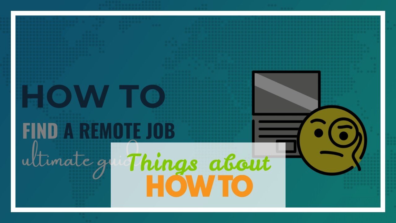 Things about "The Ultimate Guide to Finding Remote Work as a Digital Nomad"