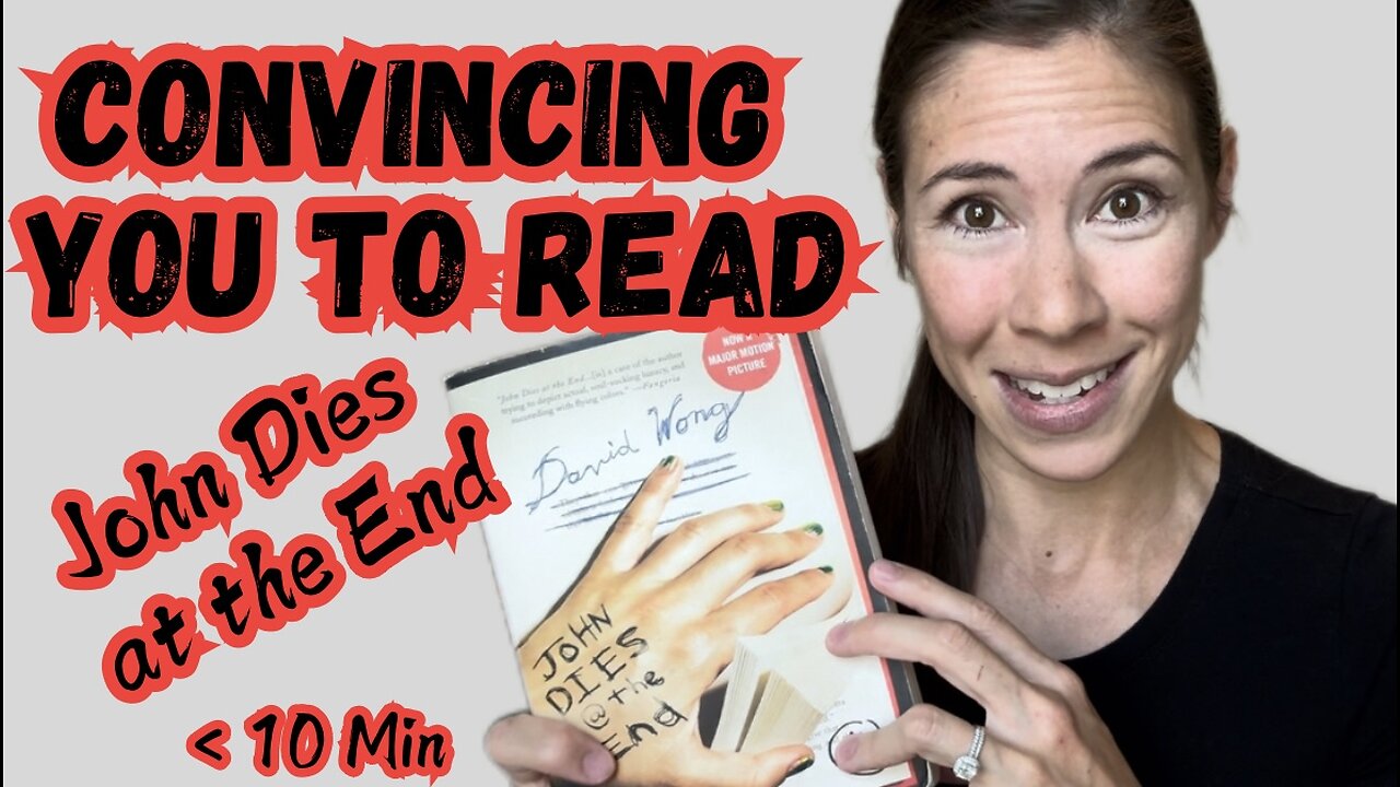 Convincing you to read John Dies at the End by Jason Pargin in less than 10 minutes