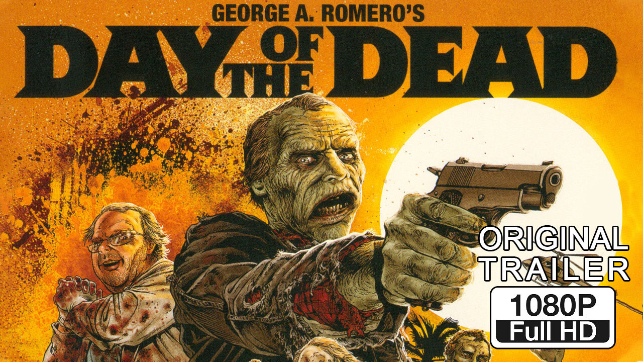 🍿 Day of the Dead - (1985) ORIGINAL TRAILER - 1080p 🍿