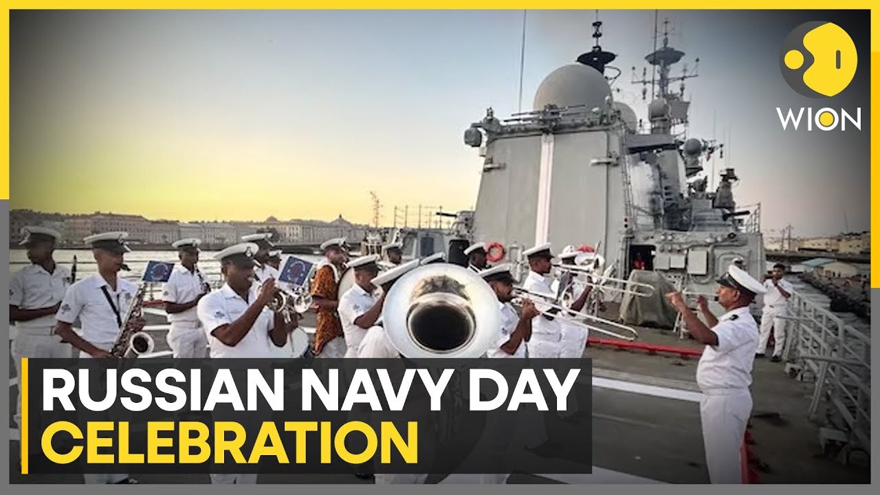 Grand Parade at Russian Navy Day celebrations | Latest News | WION| TN ✅