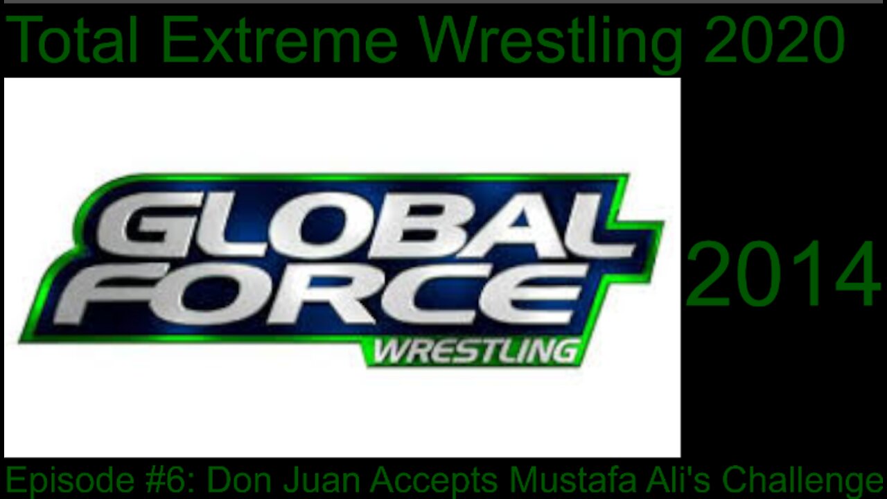 RapperJJJ TEW2020: GFW #6: Don Juan Accepts Mustafa Ali's Challenge