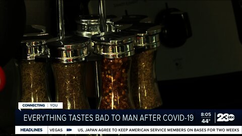 Everything tastes bad to a man after COVID-19