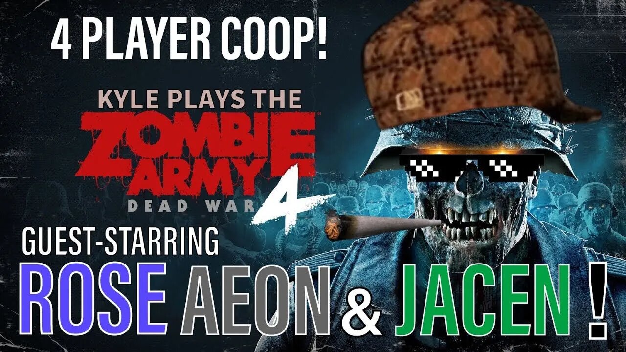 ZOMBIE ARMY 4 | LIVE: 4 Player Coop w/ Rose, Aeon, & Jacen! (PS5 Gameplay)