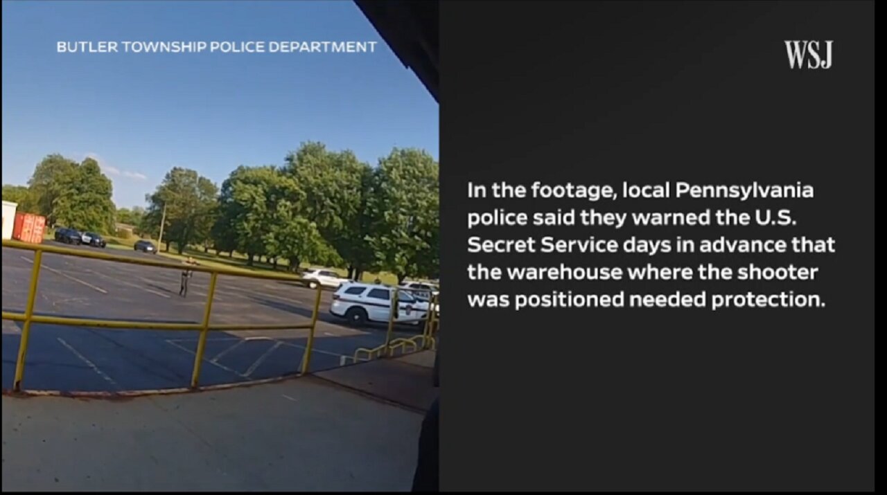 BOMBSHELL BODYCAM VIDEO 2 - SECRET SERVICE WAS WARNED