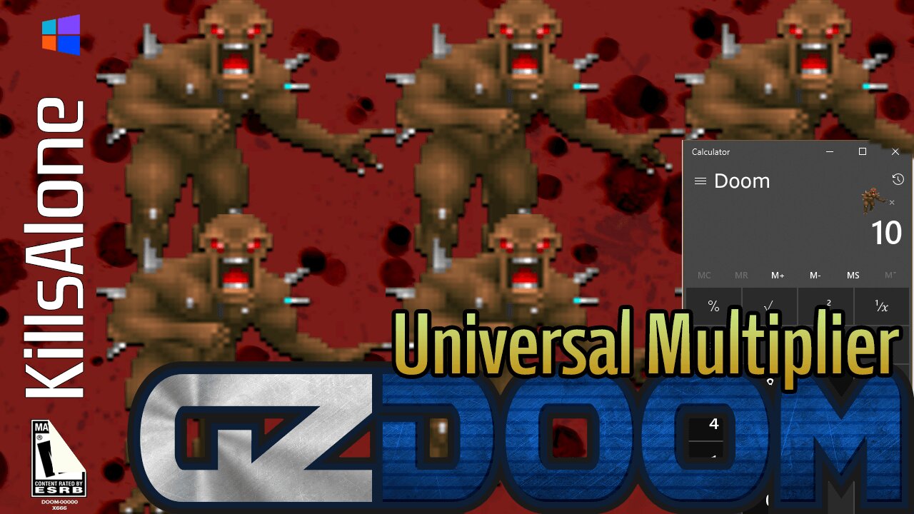 Universal Multiplier on DOOM ⛧ Toxin Refinery (E1M3)