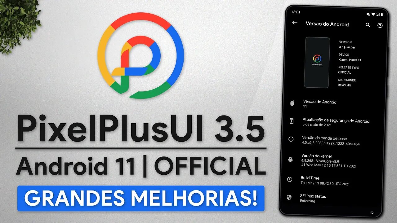 PixelPlusUI v3.5 Jasper | Android 11 | GRANDES MELHORIAS na FLUIDEZ e PERFORMANCE!