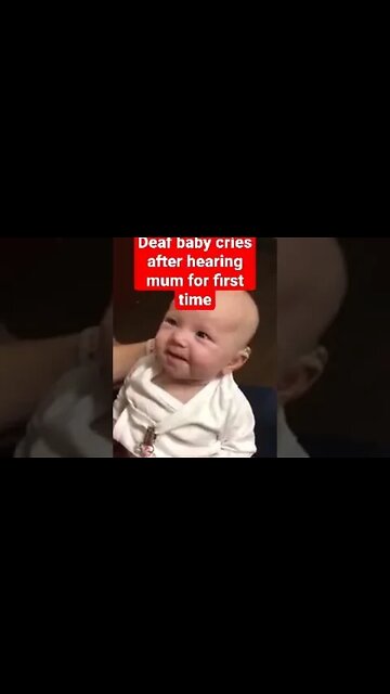 baby says I love you after hearing mum first time 💗