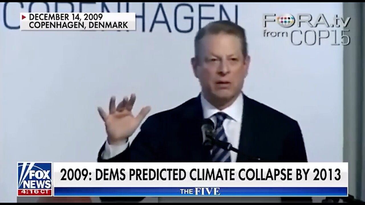 Al Gore | Climate Change | "There Is a 75% Chance That the Entire North Polar Ice Cap"