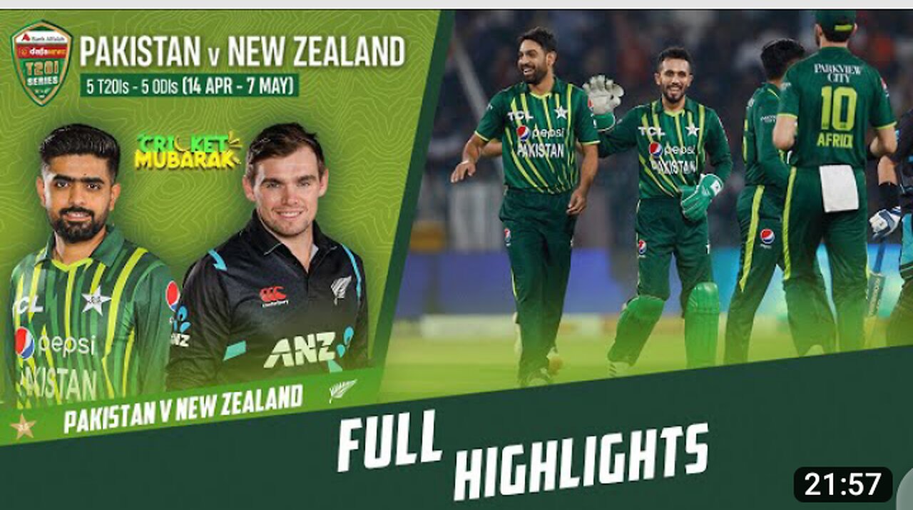 Full Highlights|Pakistan Vs NewZeland |2nd T20I2023|Cric.com