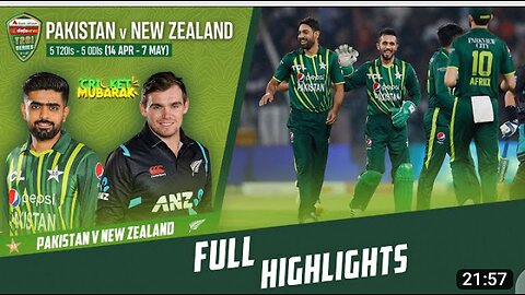 Full Highlights|Pakistan Vs NewZeland |2nd T20I2023|Cric.com