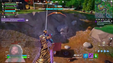 Fortnite with Rock Mercury