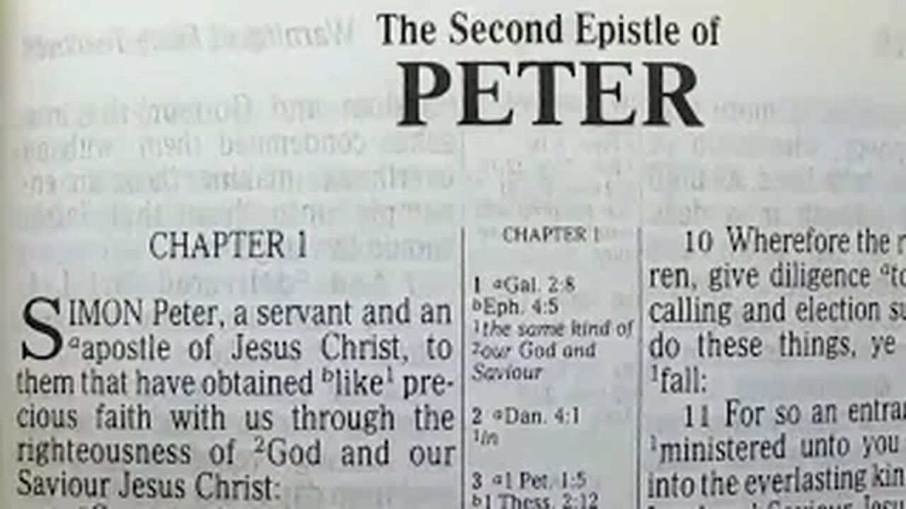 2 Peter: Chapters 01-03