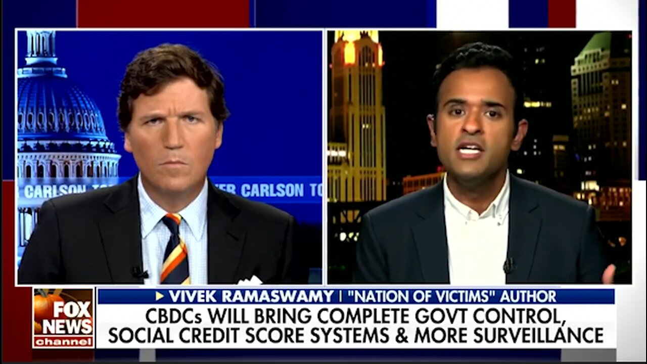 CBDCs | “The CBDCs Here In the United States Are a Really Bad Idea Here In the U.S. The Main Argument Is They Say China Is Doing It and the Dollar Would Be Less Strong If the U.S. Fails to Keep Up.” - Vivek Ramaswamy