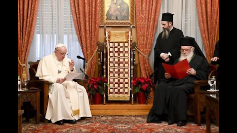 Pope apologizes to Orthodox Christians for mistakes that led to division