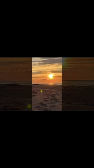 Golden sunset at Stanhope