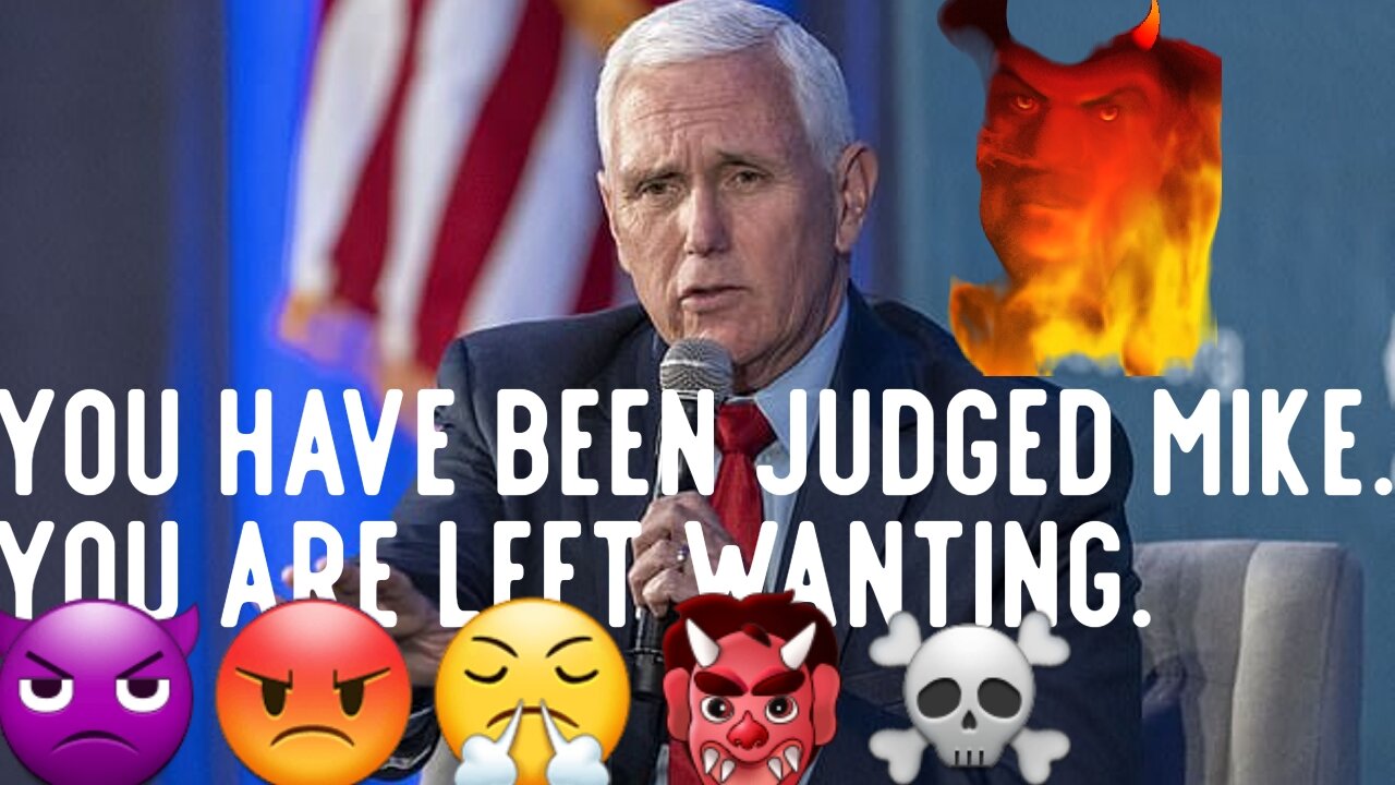 Mike Pence Betrayed Trump At January 6th Hearing. 👿😡😤👹☠