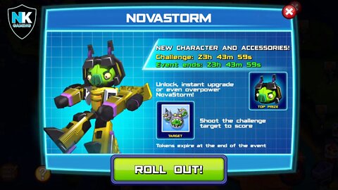 Angry Birds Transformers 2.0 - Novastorm - Day 6 - Featuring Classic Bumblebee